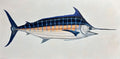 The Grander - Blue Marlin (36X18)