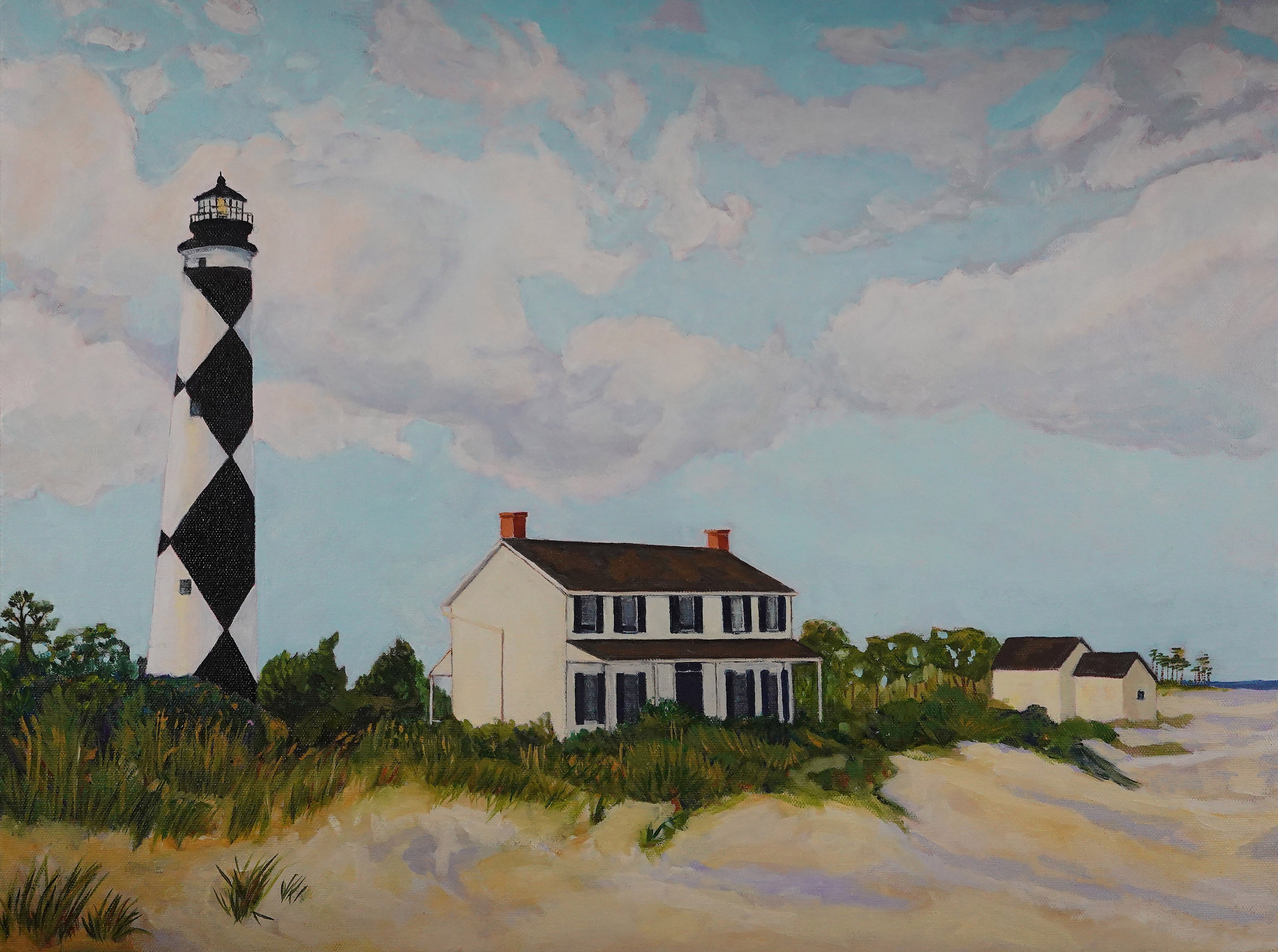 Cape Lookout Lighthouse (24X18)