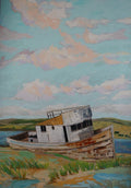 How Many Seas Must a White Dove Sail - Point Reyes (28X40)