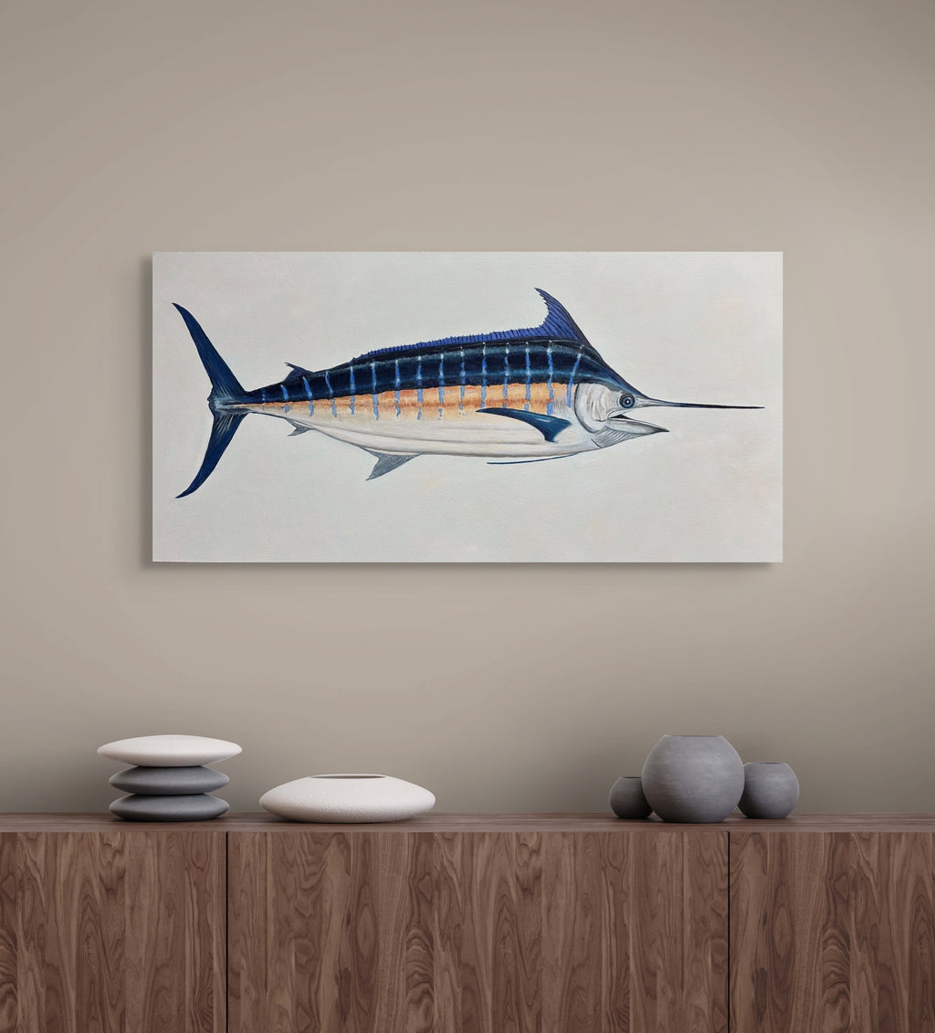 The Grander - Blue Marlin (36X18)
